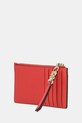 Kožená peňaženka MICHAEL Michael Kors 32H3G8ED1L červená SS25