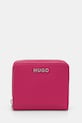 Кошелек HUGO имитация натуральной кожи розовый 50541722