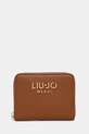 Novčanik Liu Jo imitacija zrnate kože smeđa AA5156.E0033