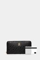 Novčanik Tommy Hilfiger AW0AW17258 crna