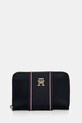 Tommy Hilfiger portfel tekstylny granatowy AW0AW17268