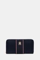 Tommy Hilfiger portfel tekstylny granatowy AW0AW17271