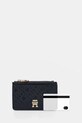 Peňaženka Tommy Hilfiger AW0AW17401 tmavomodrá