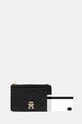 Peňaženka Tommy Hilfiger čierna AW0AW17401