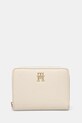 Peňaženka Tommy Hilfiger imitácia kože béžová AW0AW17408