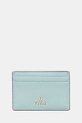 Furla etui na karty skórzane aplikacja turkusowy WP00305.ARE000.AQ000