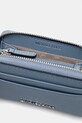 Accesorii MICHAEL Michael Kors portofel de piele 32T4SJ6Z5L albastru
