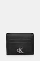 Etui za kartice Calvin Klein Jeans Našitek črna LV04K1010G