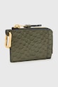 Кожаный кошелек AllSaints REMY W132XC зелёный SS25