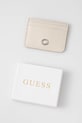 Αξεσουάρ Δερμάτινη θήκη για κάρτες Guess RW1762.P5201 μπεζ