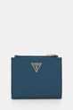 Δερμάτινο πορτοφόλι Guess MIRIAM λείο δέρμα μπλε RW1770.P5201