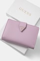 Guess portfel skórzany MIRIAM fioletowy RW1772.P5201