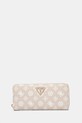 Портмоне Guess LAUREL изкуствена кожа бежов SWPG85.00146