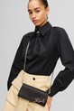 Кожаный кошелек Karl Lagerfeld A2W32033 чёрный