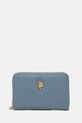 U.S. Polo Assn. portofel Jones imitatie de piele albastru WEUJE8659WVP