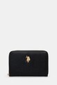 Peněženka U.S. Polo Assn. Jones imitace kůže černá WEUJE8659WVP