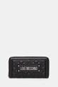 Love Moschino portfel drobny wzór czarny JC5600PP0MLA000B