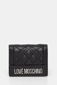 Love Moschino portfel drobny wzór czarny JC5601PP0MLA000B