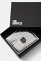 Аксесуари Шкіряний чохол на банківські карти The Kooples AFPM30000K срібний