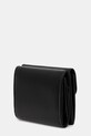 A.P.C. leather wallet Trifold Geneve PXBMW.F63483 black SS25