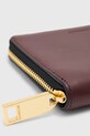AllSaints portfel skórzany LENA HEX W130XC czerwony