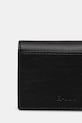 Аксессуары Кошелек GANNI Flap Card Holder Strass A6395 чёрный