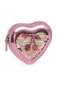 Dievča Detská peňaženka Konges Sløjd TUT HEART SEQUIN WALLET KS102876 ružová