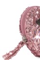 Fete Konges Sløjd portofel SEQUIN HEART WALLET KS102392 roz