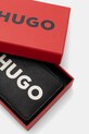 Δερμάτινο πορτοφόλι HUGO μαύρο 50536037