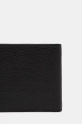 Δερμάτινο πορτοφόλι HUGO 50536046 μαύρο SS25