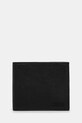 HUGO bőr pénztárca sima fekete 50536058