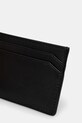 HUGO card holder din piele 50536063 negru SS25