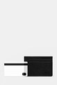 HUGO card holder din piele 50536063 negru