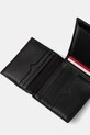 Шкіряний гаманець Tommy Hilfiger AM0AM13039 чорний