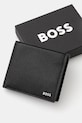 BOSS portafoglio in pelle nero 50536717