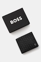 BOSS portfel skórzany czarny 50536776