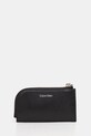 Кожаный кошелек Calvin Klein кожа чёрный K50K512677