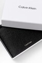 Кожаный кошелек Calvin Klein чёрный K50K512684