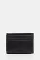 Калъф за карти Calvin Klein гладка кожа черен K50K512697