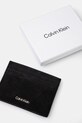Accesorii Calvin Klein husă pentru carduri din nubuc K50K512791 negru