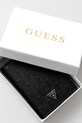 Guess portfel skórzany MADRID SMMADL.LEA20 czarny