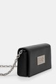 Шкіряна сумка MM6 Maison Margiela SB5ZI0014 чорний SS25