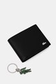 Accesorii Lacoste portofel + breloc NH4860FG negru