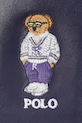 Kožená peněženka Polo Ralph Lauren námořnická modř 405962466