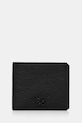 HUGO portfel skórzany skóra licowa czarny 50541984
