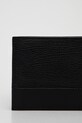 Akcesoria Calvin Klein portfel skórzany K50K512847 czarny