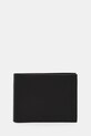Шкіряний гаманець Calvin Klein лицьова шкіра чорний K50K512849