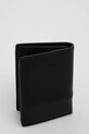Kožni novčanik Calvin Klein K50K512864 crna SS25