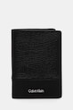 Calvin Klein portofel de piele piele negru K50K512921