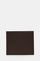 Kožená peněženka Calvin Klein přírodní kůže hnědá K50K512923